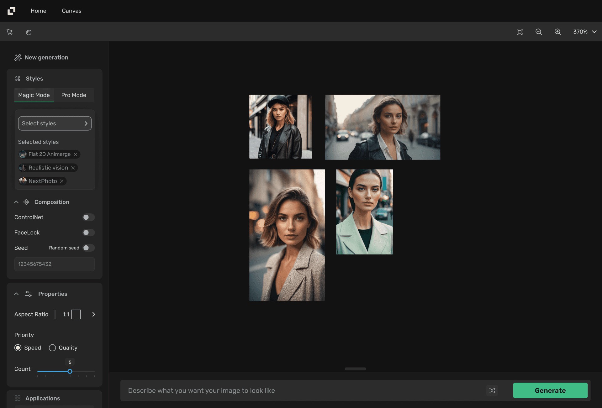 Canvas — before the redesign